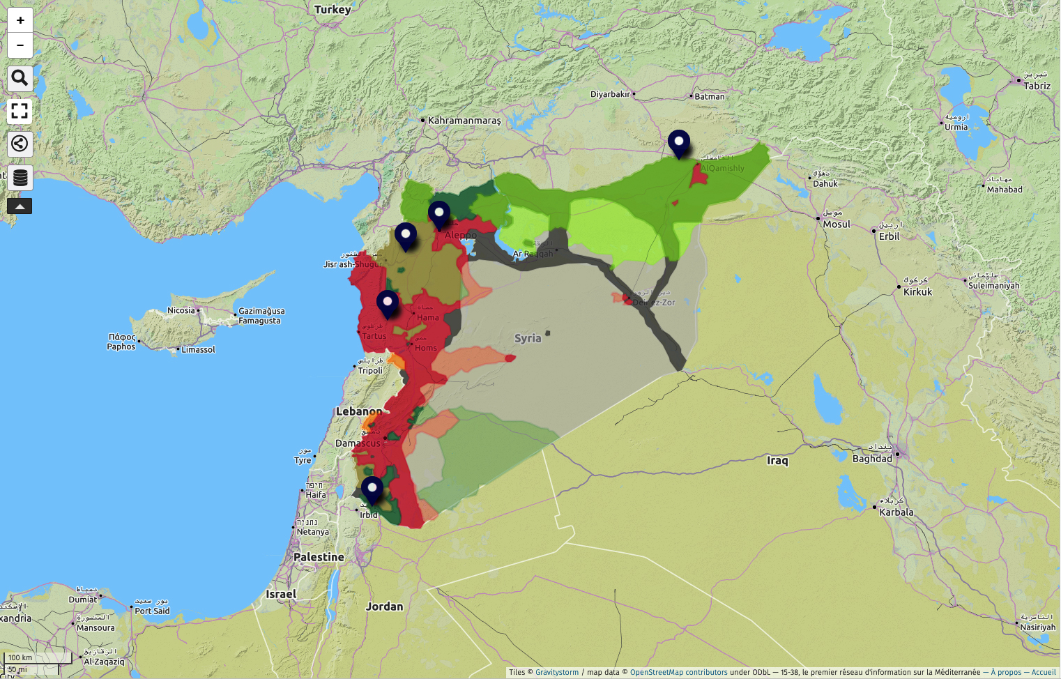 CARTE Comment vivent les Syriens aujourd’hui ?