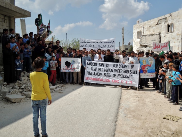 Soulèvement algérien, l’écho syrien