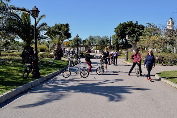 Révolutionner la Tunisie à bicyclette