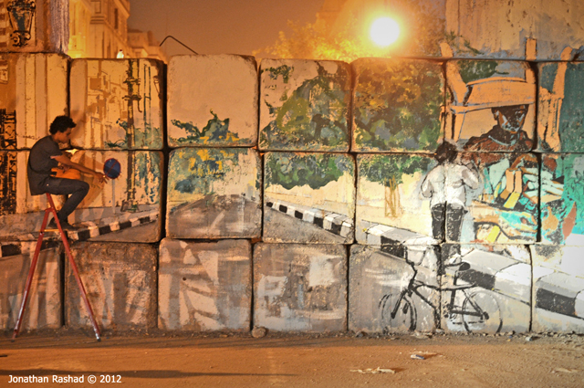 Au Caire, se souvenir des murs de la révolte