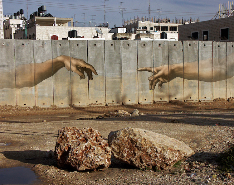 Peindre l’espoir sur le mur qui sépare Israël et la Palestine