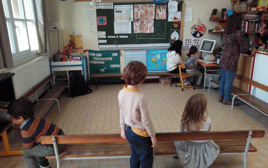 Marseille – Ecole des Moulins – Classe de Lucienne