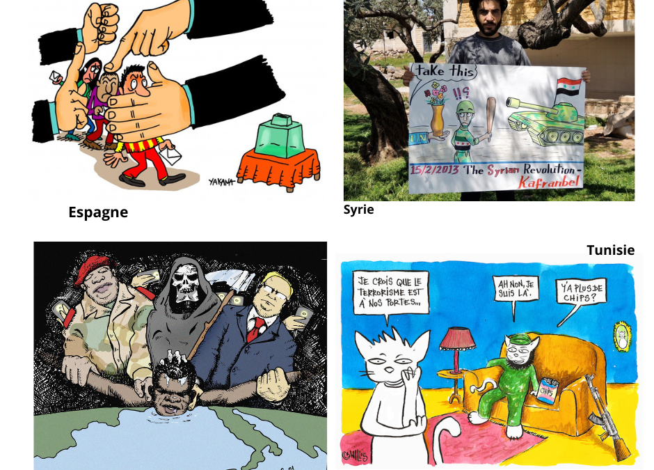 Cartooning for Peace : défendre et promouvoir le dessin de presse et les dessinateurs